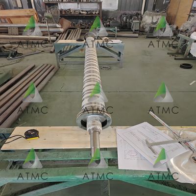 Componente cilíndrico de rolamento de acionamento para máquina de papel